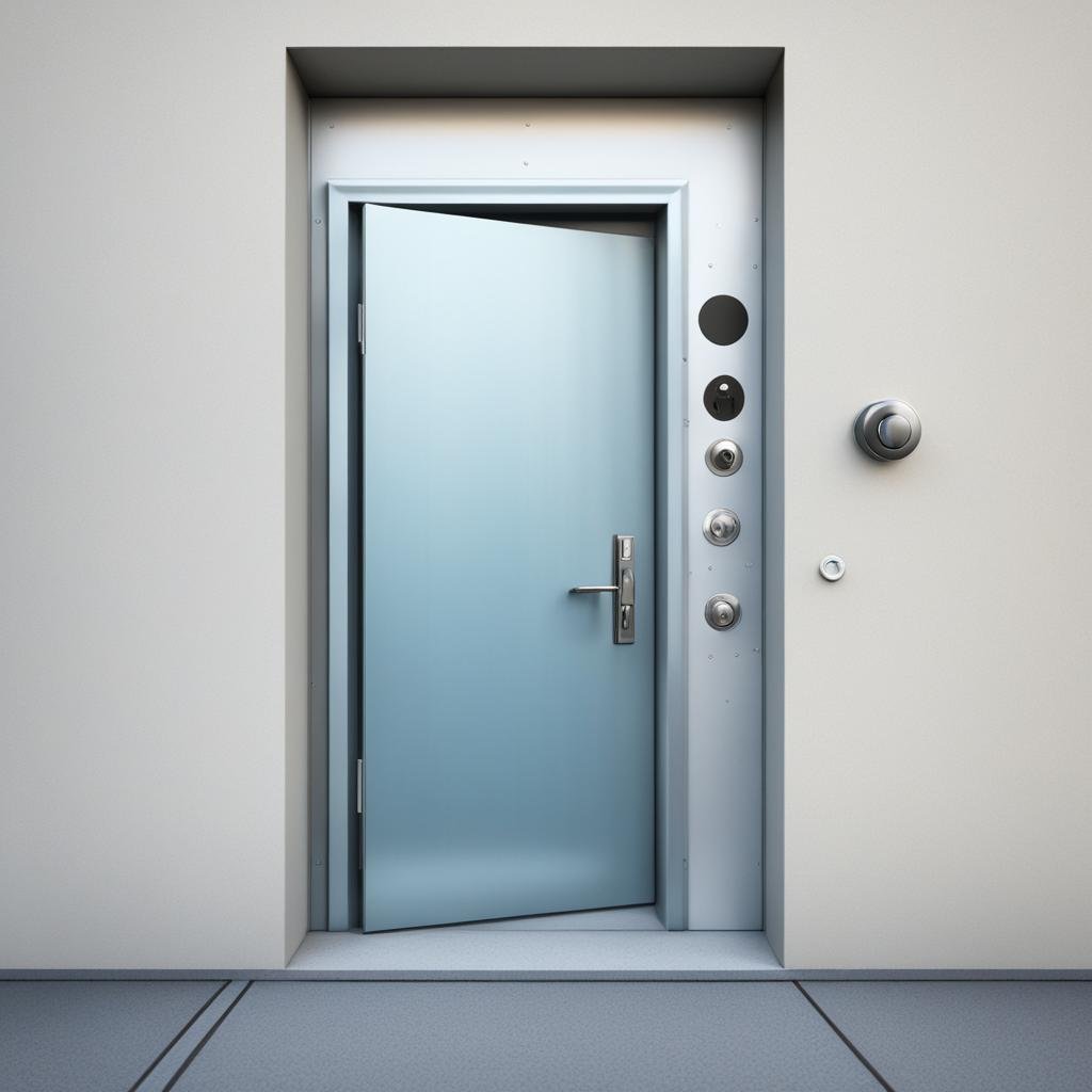 porta anti arrombamento